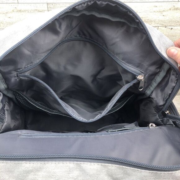 iPack Carry All Backpack Diaper Bag, Solid Print/Gray - Picture 10 of 13